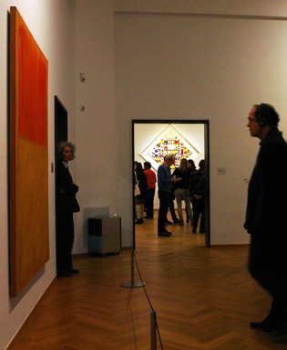 Rothko vs Mondriaan at the Rothko exhibition in 2015, Gemeentemuseum The Hague, Netherlands 2015